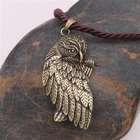 "WingOwl" - Vintage Owl Necklace - OwlFanWorld