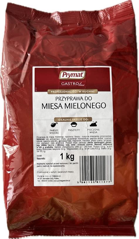 Prymat Przyprawa Do Mi Sa Mielonego Kg Torba Por Wnaj Ceny Allegro Pl