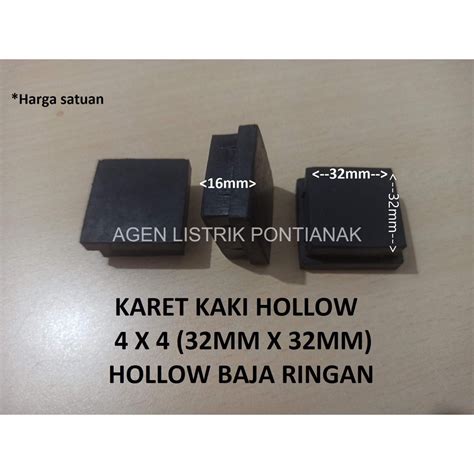 Jual Karet Kaki Meja Kursi Rak Besi Hollow X X Khusus Besi Baja