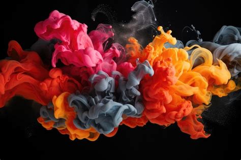 Premium AI Image | smoke cloud abstract background or wallpaper