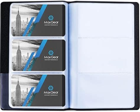 Amazon Maxgear Business Card Organizer Business Card Holder Book