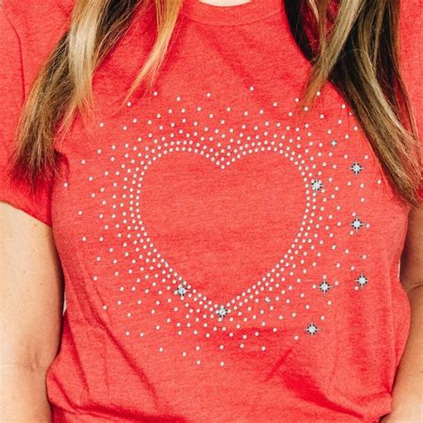 Rhinestone Plus Shirt Etsy