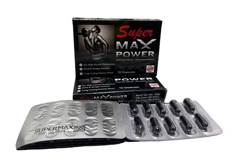 Super Max Power Men Capsule For Long Lasting Stamina Power