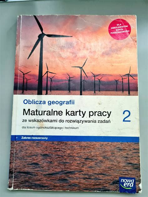 Maturalne Karty Pracy Klasa Geografia Niska Cena Na Allegro Pl