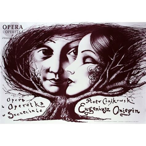 Eugene Onegin, Polish Opera Poster