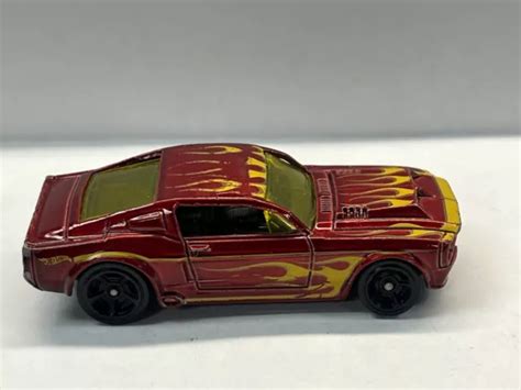 Hot Wheels Hw Flames Red Shelby Gt Picclick Ca