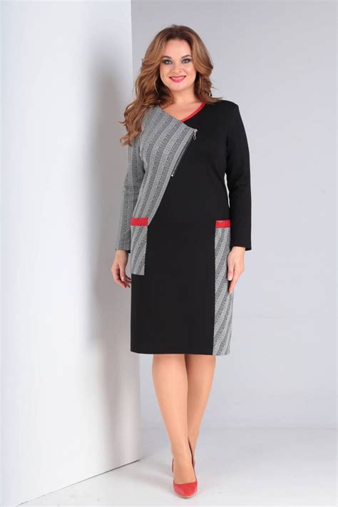 Вечернее платье для полных женщин 1749 Danaida | Plus size outfits ...