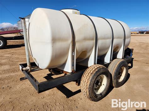 Wylie 1000 Gallon Nurse Tank Trailer Wpump Bigiron Auctions