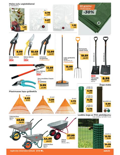 Mājai Un Dārzam Akcijas Buklets Un Īpašie Piedāvājumi Visibukletilv