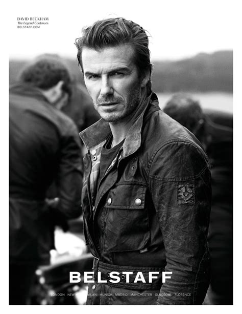 David Beckham for Belstaff Spring/Summer 2014 Campaign