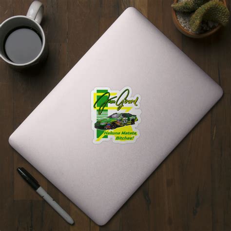 Jean Girard Car // Talladega Nights Racing Design - Talladega Nights - Sticker | TeePublic