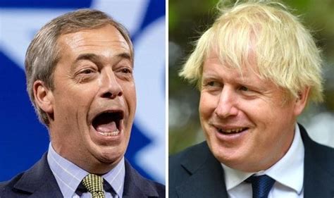 Brexit News Farage Praises Boris Johnson For Appointing Talented New