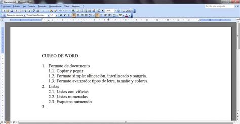 Cómo Hacer Un Esquema En Word