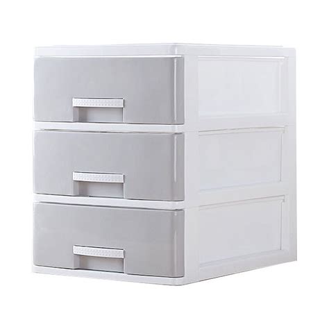 Nuolux Desktop Plastic Storage Drawer Box Plastic Storage Drawers Bin