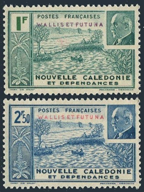 Wallis Futuna Mnh Mi Marshal Petain Noumea Road