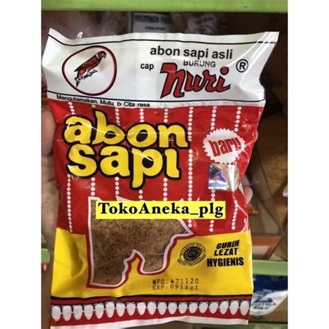 Jual Abon Sapi Cap Nuri 90g Indonesia Shopee Indonesia