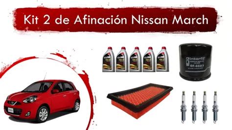 Kit De Afinación Nissan March 2014 2015 1 6 Lts