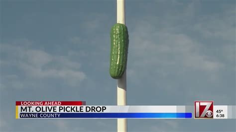 Nc New Years Eve Pickle Drop Voted One Of The Best In The U S