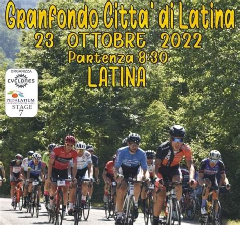 Granfondo Città di Latina gara Ciclistica Amatoriale GAZZETTA DEGLI AURUNCI