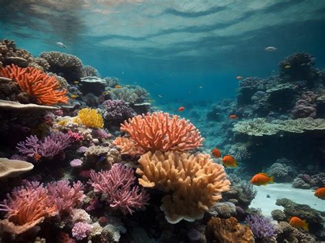 Premium Photo The Coral Reefs Are Diverse Ecosystems Important For