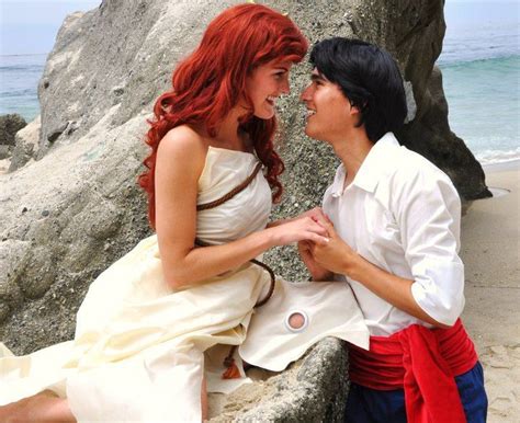 Ariel And Prince Eric Cosplay Disney Princess Cosplay Little Mermaid Cosplay Ariel Cosplay