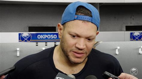 Kyle Okposo Postgame Vs PIT Buffalo Sabres