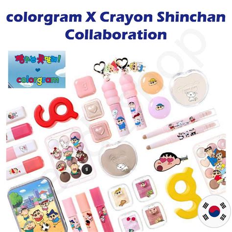 Colorgram X Crayon Shin Chan Nude Blur Tint Tint Milk Tintori Jam Eye Palette Easy