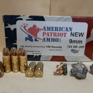 Pistol Ammo American Patriot Ammo