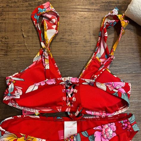 Xhilaration Swim Floral Bikini Poshmark