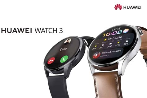 שעוני ה-Huawei Watch 3 הם הראשונים של וואווי עם מערכת ה-Harmony OS