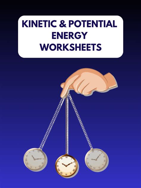 Kinetic And Potential Energy Worksheets Etutorworld