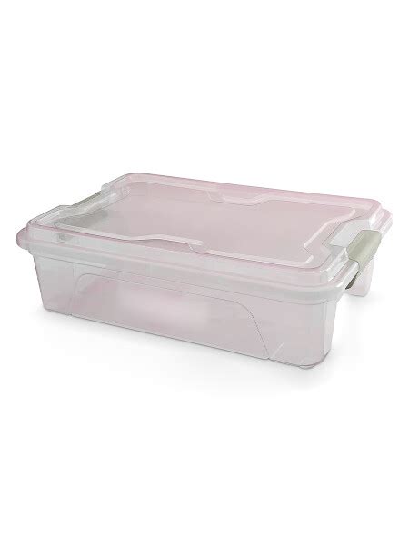 Caja Organizadora Plastica Lts Transparente Guapa