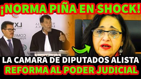 Norma Pi A En Shock Camara De Diputados Alista Reforma Judicial Youtube