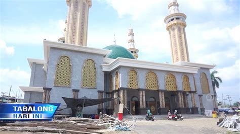 Renovasi Masjid Agung Tanjung Capai Desember Diresmikan Youtube