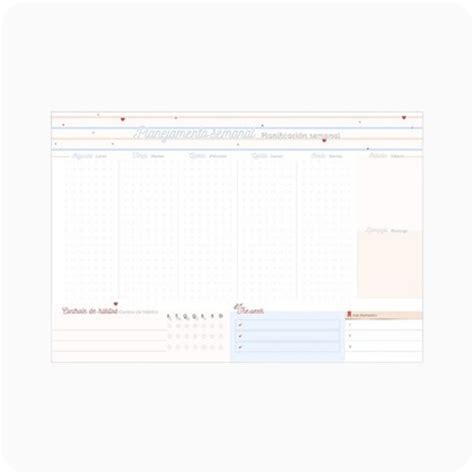 Bloco Planner Tilibra Permanente Soho Semanal X Cm Shopee Brasil