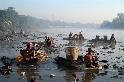 On The Water With Myanmar S River Cleaners Frontier Myanmar