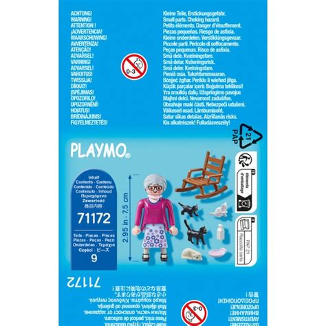 PLAYMOBIL Special Plus 71172 Oma Mit Katzen Smyths Toys Deutschland