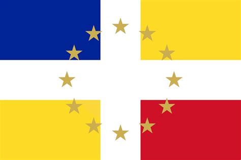 Flag of the European Federation : r/vexillology