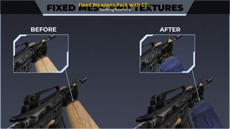 Fixed Weapons Pack With Ct Sleeves [counter Strike 1 6] [mods]