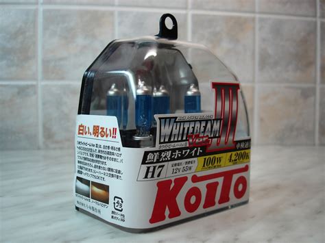 Обзор от покупателя на Лампа галогенная KOITO H7 Whitebeam 4200K 12V ...
