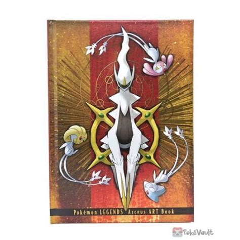 Pokemon Center 2022 Pokemon Legends Arceus Small Hardcover Art Book