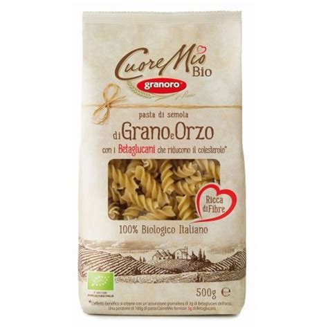 Makaron fusilli z pszenicy durum z jęczmieniem 500 g BIO Granoro cena 6