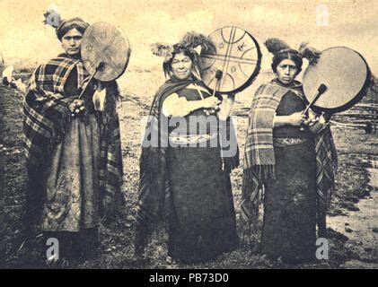 Mapuche Machis Stock Photo Alamy