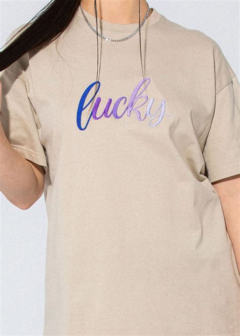 T SHIRT LUCKY NUDE