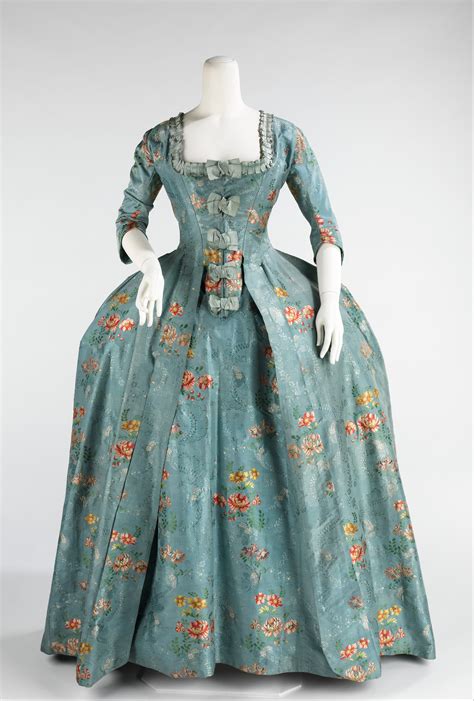 Robe La Fran Aise French The Metropolitan Museum Of Art