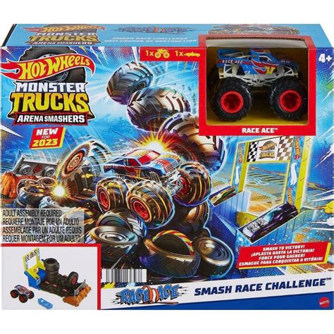 Juego De Desafío Hot Wheels Monster Trucks Arena Smashers Surtidos Empaque Dañado Pacifiko