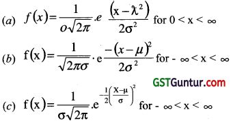 Theoretical Distributions CA Foundation Statistics Solutions GST Guntur