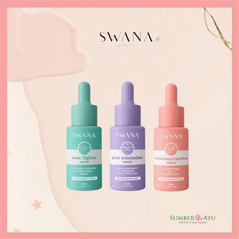 Jual Swana Serum Acne Fighter Pore Minimizer Whitening Spotless