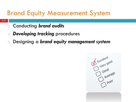 PPT - CHAPTER 8: DEVELOPING A BRAND EQUITY MEASUREMENT AND MANAGEMENT