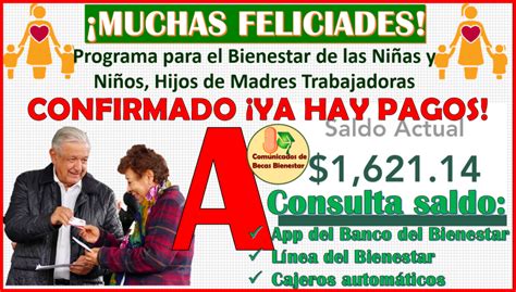 Muchas felicidades Pensión Bienestar de Madres Trabajadoras se